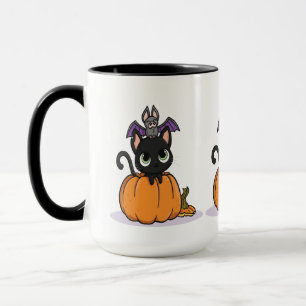 Halloween süße Katze Tasse