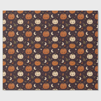 Halloween süße Kürbis Cartoon-Muster Geschenkpapier