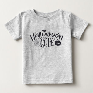 Halloween-Süsse - Schwarze Silhouette Baby T-shirt