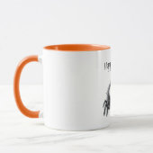 Halloween Süße Schwarze Spinne Tasse (Links)