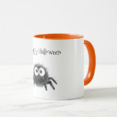Halloween Süße Schwarze Spinne Tasse (VorderseiteRechts)