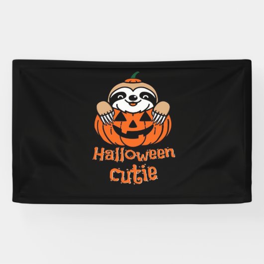 Halloween Süsse Sloth Essential T - Shirt Banner (Horizontal)