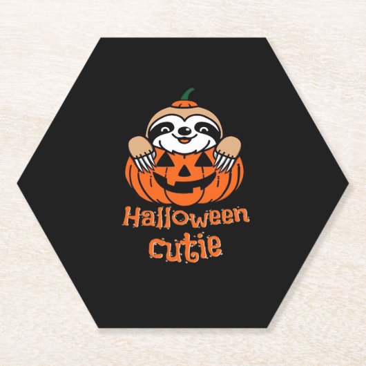 Halloween Süsse Sloth Essential T - Shirt Untersetzer (Vorderseite)