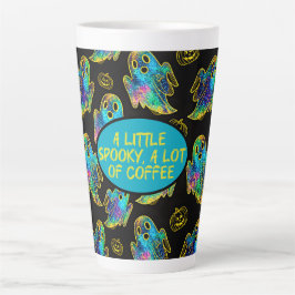 Halloween Süßer Geist Faux Glitter Milchtasse