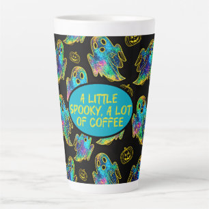 Halloween Süßer Geist Faux Glitter Milchtasse