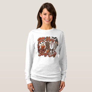 Halloween Süßer Geist Kürbis T-Shirt