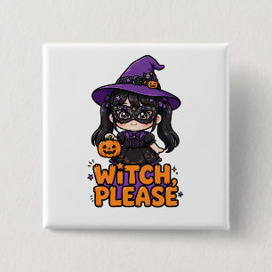 Halloween-Süßes-oder-Saures-Knopf Button
