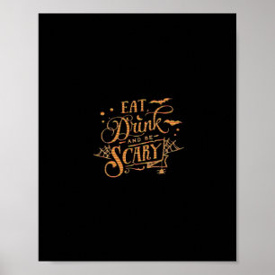 Halloween Süßes oder Saures Poster