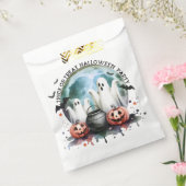 HALLOWEEN Süßes oder Saures Zwei Geister Mit Kürbi Geschenktütchen (Versiegelt)