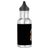 Halloween Süßigkeiten Geist Kürbis Design Edelstahlflasche (Links)
