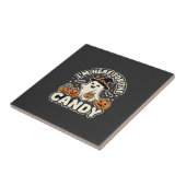 Halloween Süßigkeiten Geist Kürbis Design Fliese (Seite)