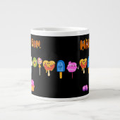 halloween Süßigkeiten Jumbo-Tasse (Vorderseite)