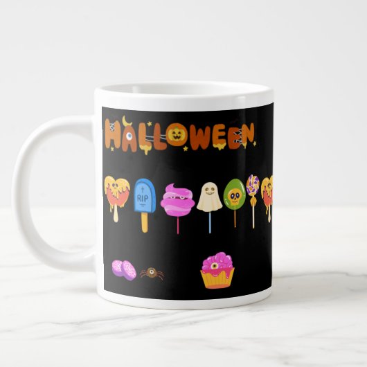 halloween Süßigkeiten Jumbo-Tasse (Links)