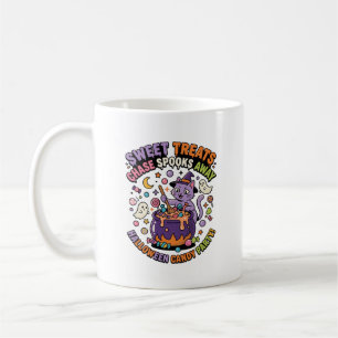 Halloween Süßigkeiten Kessel Gruselige Süßigkeiten Kaffeetasse