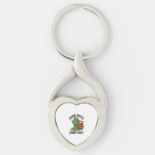 Halloween-Süßigkeiten-Monster-Vintage-Grusel-Lecke Schlüsselanhänger