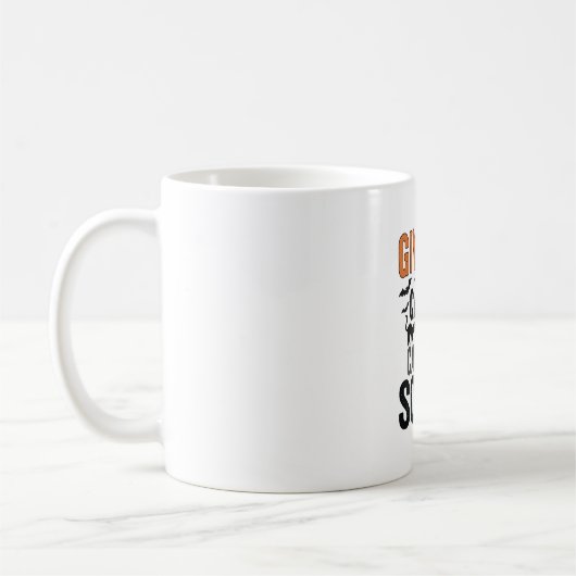Halloween-Süßigkeiten oder nenne mich gruselig Vin Kaffeetasse (Links)