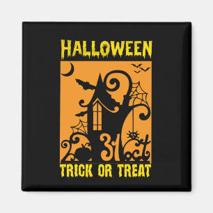 Halloween-Süßigkeiten-oder-Saures-Geburtstag Magnet