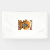 Halloween-Süßigkeiten-oder-Saures-Grabstein-Zombie Banner (Horizontal)