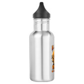 Halloween-Süßigkeiten oder Saures Grabstein Zombie Edelstahlflasche (Links)
