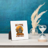 Halloween-Süßigkeiten-oder-Saures-Grabstein-Zombie Fotoplatte (InSitu)