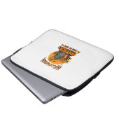 Halloween-Süßigkeiten-oder-Saures-Grabstein-Zombie Laptopschutzhülle (Vorne Knopf)