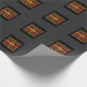 Halloween-Süßigkeiten oder Saures kleine Monster K Geschenkpapier (Ecke)