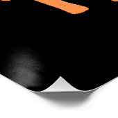 Halloween-Süßigkeiten oder Saures Poster (Ecke)