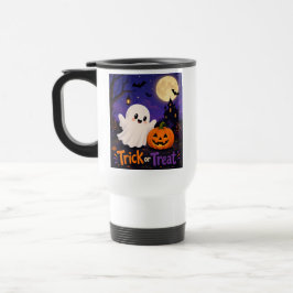 Halloween-Süßigkeiten oder Saures Reisebecher
