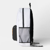 Halloween-Süßigkeiten oder Saures Sensenmann-Desig Bedruckter Rucksack (Rechts)