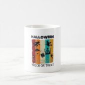 Halloween-Süßigkeiten-oder-Saures Werwolf Hexe Ske Kaffeetasse (Mittel)