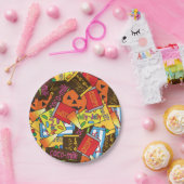 Halloween-Süßigkeiten Pappteller (Party)