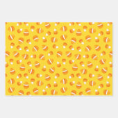 Halloween-Süßigkeiten und Spinnen Geschenkpapier Set (Vorderseite 2)