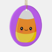 Halloween-Süßigkeits-Mais Keramikornament (Rechts)