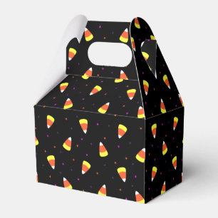 Halloween-Süßigkeits-Mais-Muster Geschenkschachtel