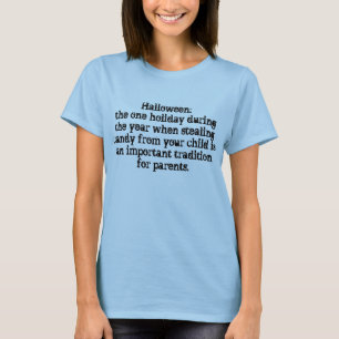 Halloween-Süßigkeits-T-Shirt T-Shirt