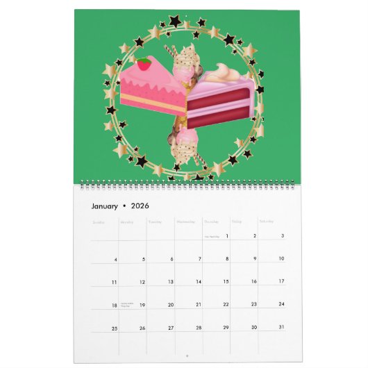 Halloween-Süßwarenkalender. Kalender (Jan 2026)