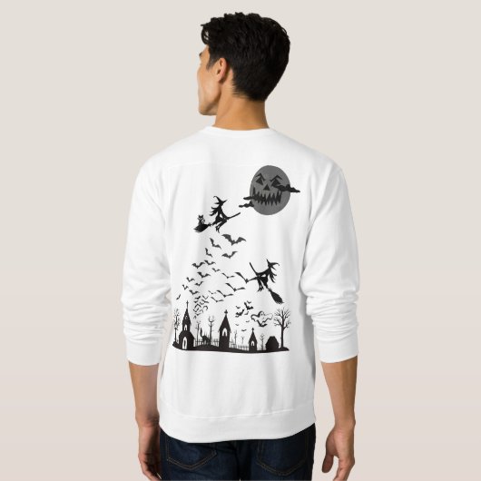 halloween sweatshirt (Schwarz voll)