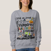 Halloween Sweatshirt 01 para Catrachas (Vorderseite)