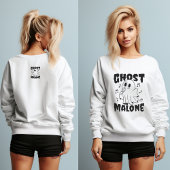 Halloween Sweatshirt Ghost Malone Niedlich Funny G