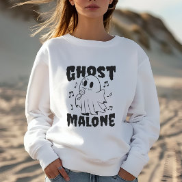 Halloween Sweatshirt Ghost Malone Niedlich Funny G
