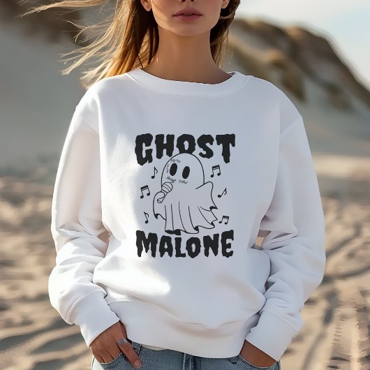 Halloween Sweatshirt Ghost Malone Niedlich Funny G