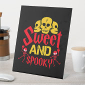 Halloween.Sweet and Spooky Sockelschild (In Situ)
