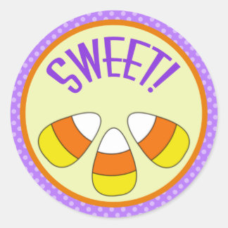 Halloween Sweet Candy Corn Sticker
