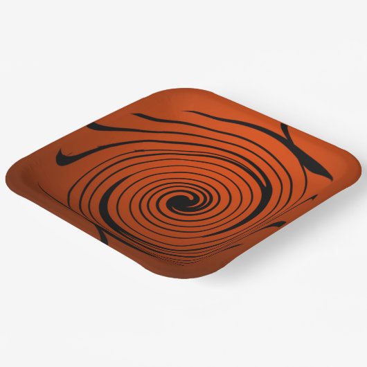 Halloween Swirl Paper Teller (Gewinkelt)