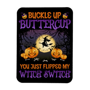 Halloween-Switch knöpfen Buttercup Magnet
