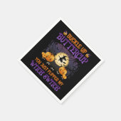 Halloween-Switch knöpfen Buttercup Serviette (Ecke)