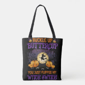 Halloween-Switch knöpfen Buttercup Tasche (Rückseite)