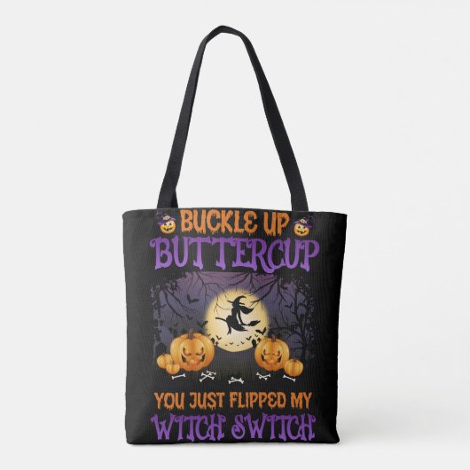 Halloween-Switch knöpfen Buttercup Tasche (Rückseite)