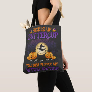 Halloween-Switch knöpfen Buttercup Tasche