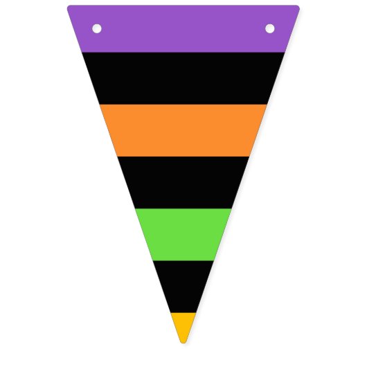 Halloween Symbols Pennant Bunting Flags Wimpelkette (Dritte Fahne)